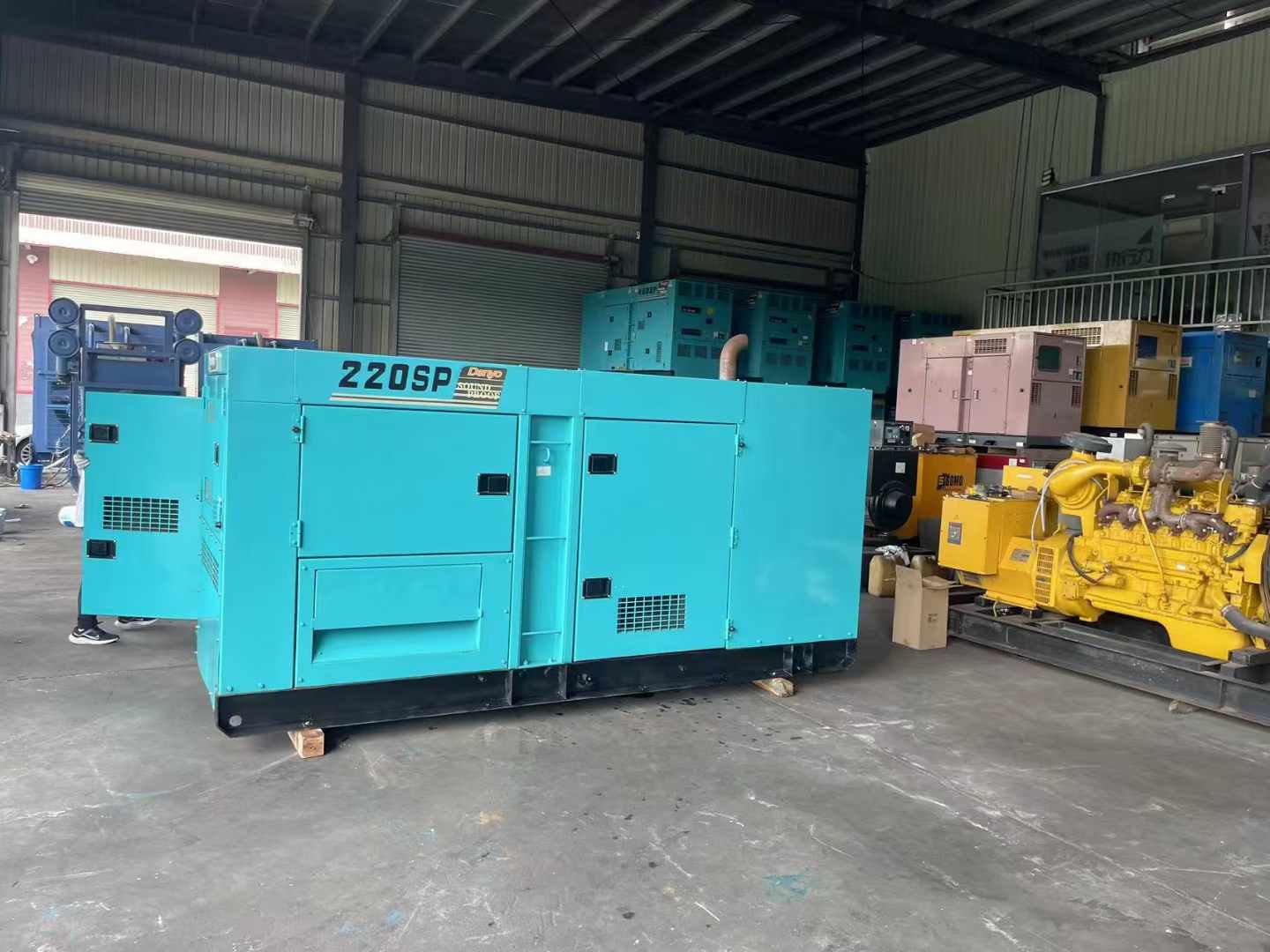 林口800kW 柴油发电机的输出电流波动范围是多少？