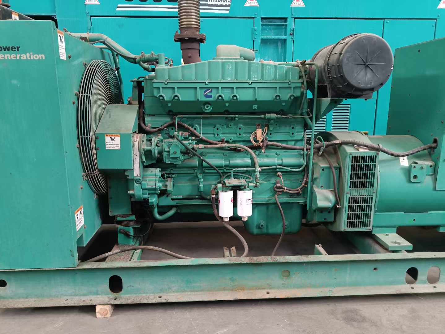 林口过载会对 600kW 柴油发电机组造成哪些损害？